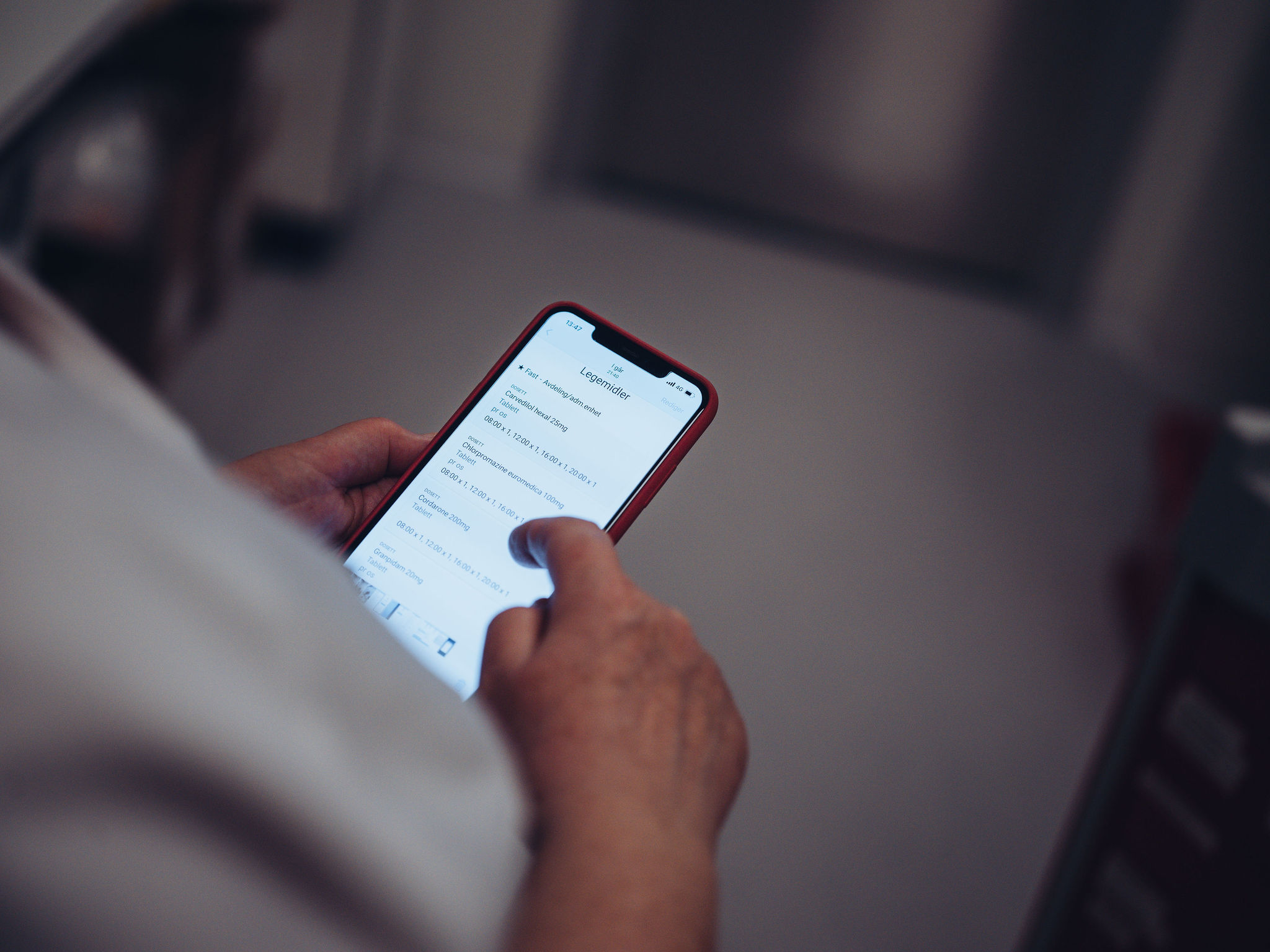 Ser på pasientdata i CosDoc+